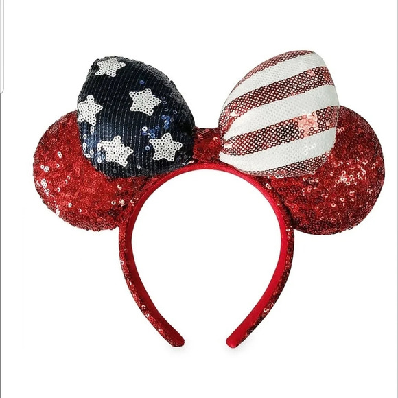 Disney Accessories - Disney Minnie Mouse American Flag Head Band.